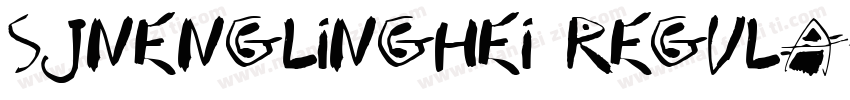 SJnenglinghei Regula字体转换